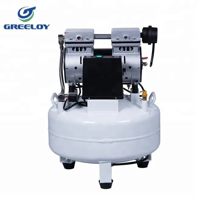 Oil Free 600w Medical Dental Air Compressor with 24L Tank