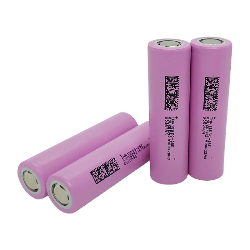 Hot Selling Battery Powered Portable Original DMEGC INR18650 26E 2600mAh 5C Long Cycle Life 3.6V 18650 Li-Ion Battery