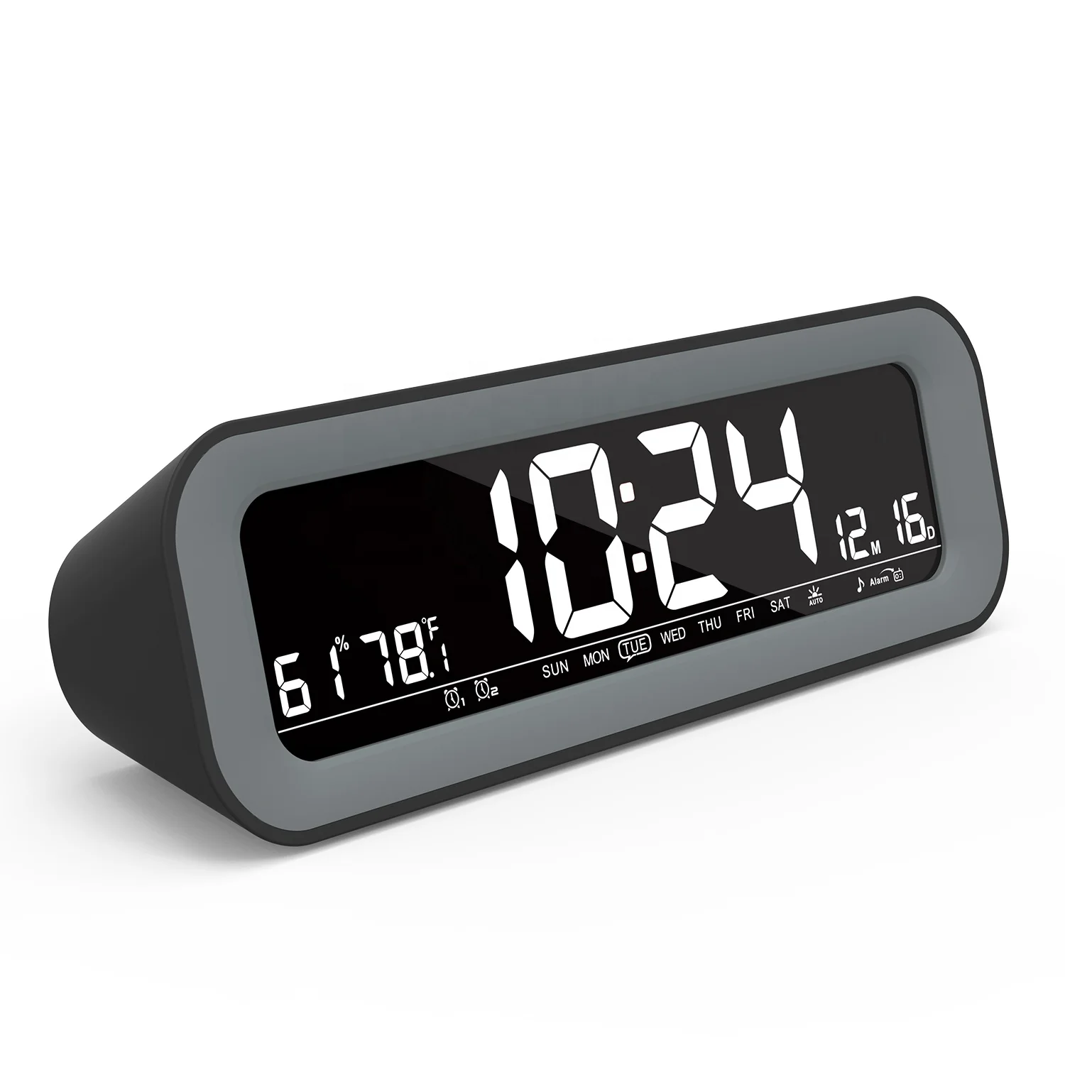 Fullwill Wholesale Digital Clock FM Radio Alarm Clock Smart Clock with Temperature