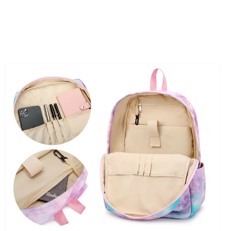 Backpack for Girl Girls School Book bags Women Laptop Rainbow College Backpacks Other Backpacks
