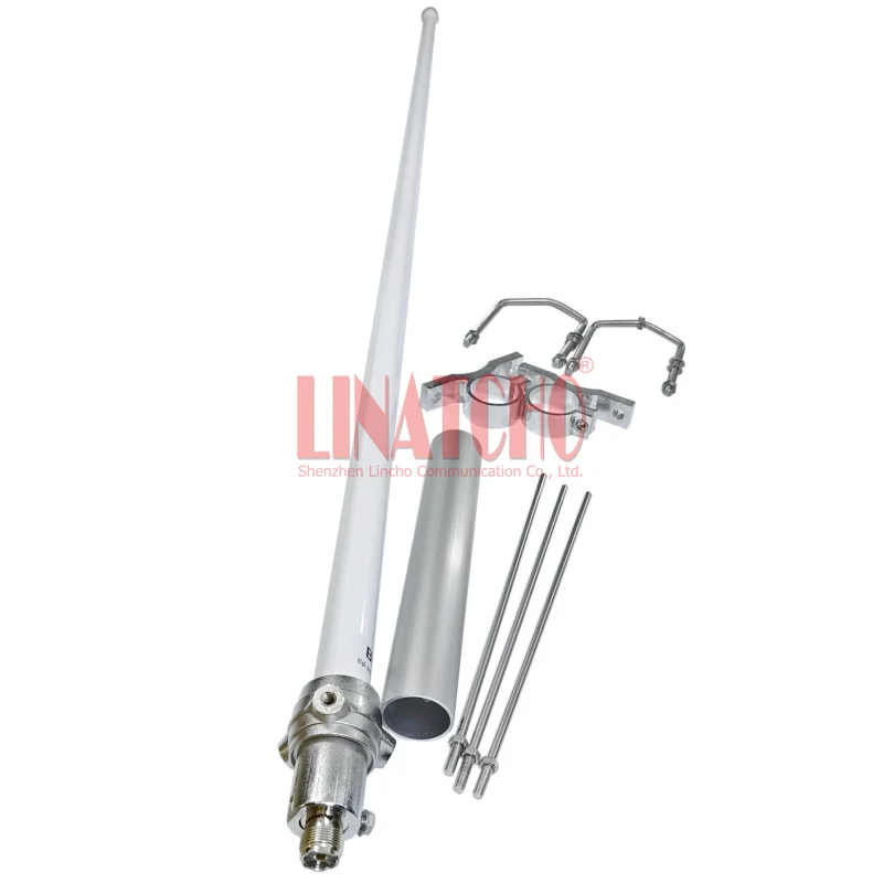 1.7Meter BC200 With Cutting Chart 430-490MHz UHF Repeater Base Station Fiberglass Antenna Mast