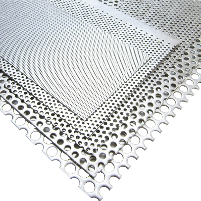 Micro Circle Hole Metal Panel Mesh Screen Factory Air Filter Perforated Sheet Decorative Perforated Metal Panel
