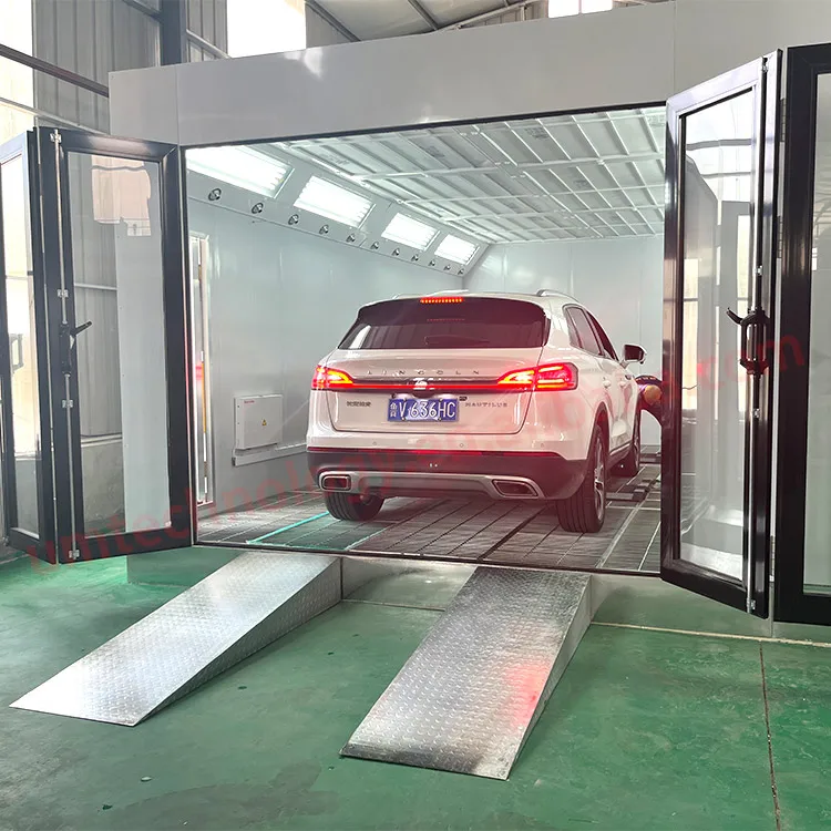 Customized size car paint booth poland for sale