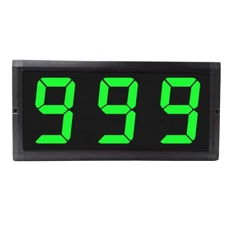 3 Digit LED Counter Display Christmas Countdown Counter Days Counter LED Display