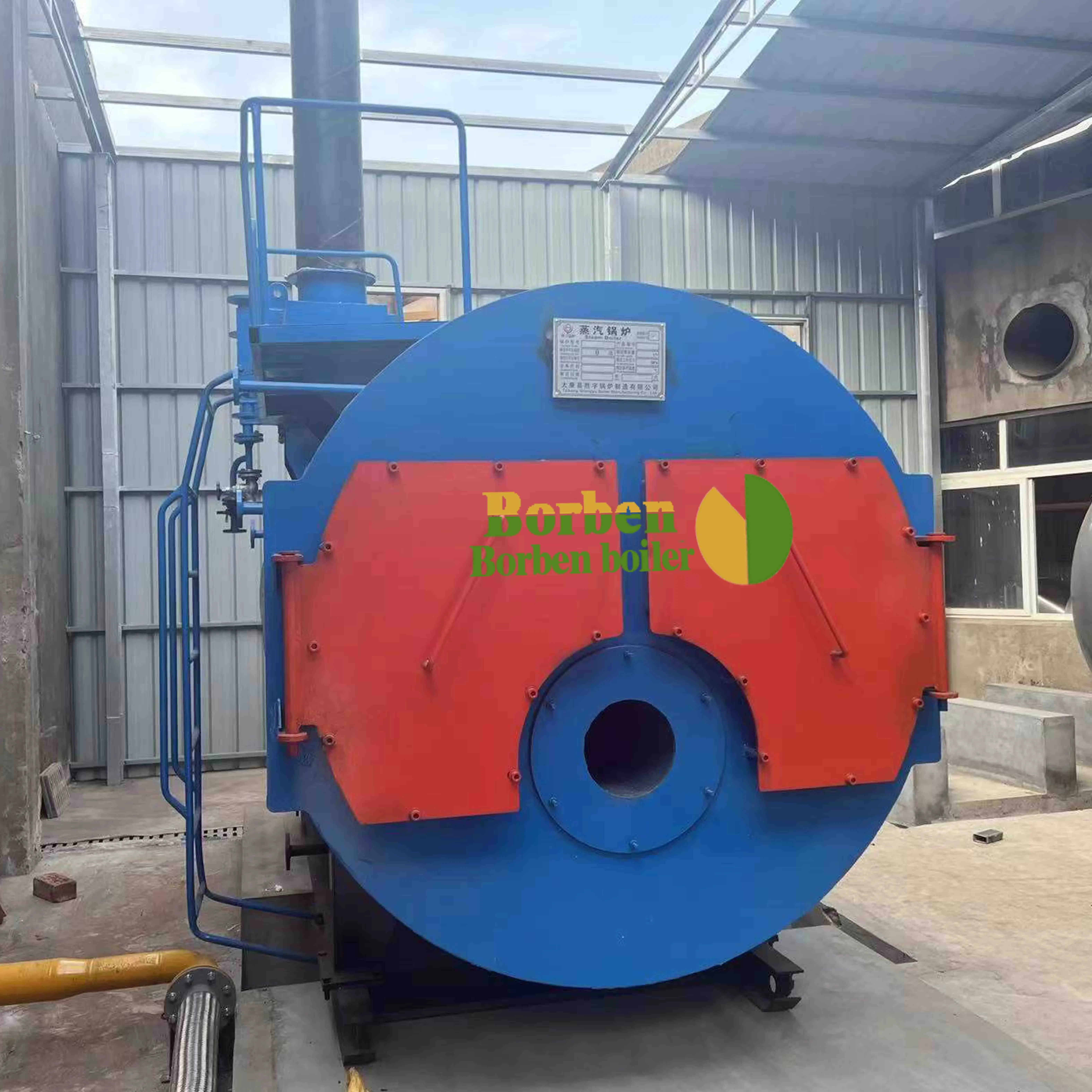 Best excellent wns 2800kw commercial hot water boilers natural gas boiler small oil fired boiler fire tube for hotel