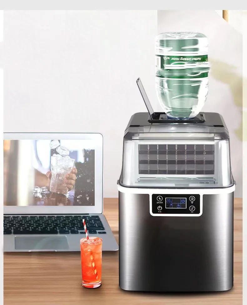 Home LCD display small bar cube ice machine commercial beer ice mini ice machine