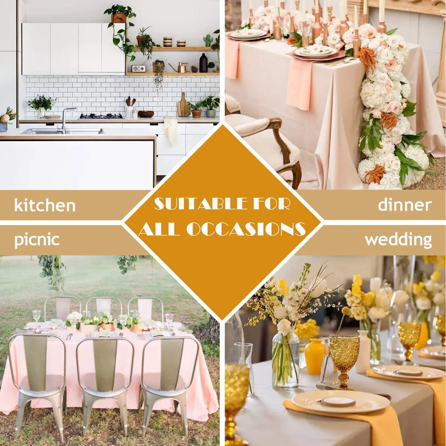 Custom Luxury Fancy Burlap Christmas Dining Party Wedding Decoration Linen Table Runner