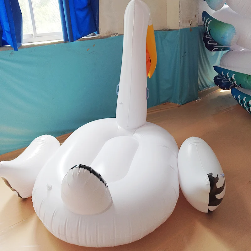 Inflatable Toucan Pool Float Large Swimming Pool Lounge Ride-on Water Toys for Adults