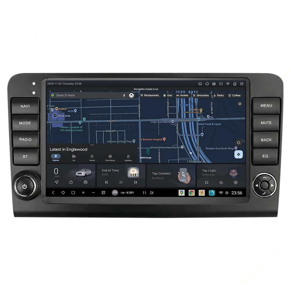 DUDU7 Автомагнитола Android 13 UIS7870 мультимедийный плеернавигатор GPS для Мерседес-Бенц M GL класса W164 X164 ML ML350