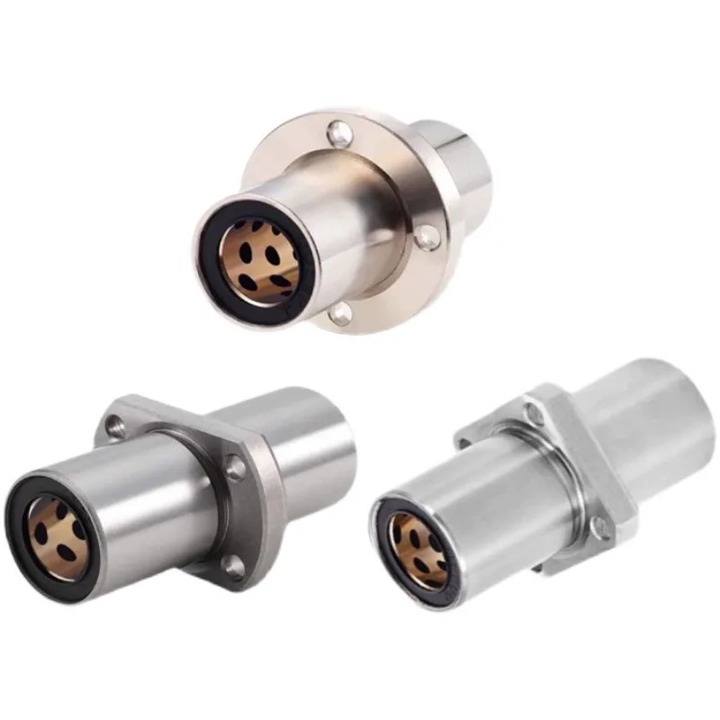 Oem Auto Parts Oil Sliding Bush Lmh Brass Flange Linear Bearing Sleeve Casting Copper Sintered Bronze Bushing