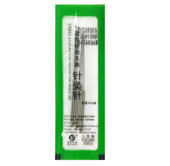 500pcs Chinese Medicine Acupuncture Needles Stainless Steel Painless needle Sliver handle