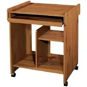 Office Furniture Computer Desk with CPU Holder and Keyboard Tray for Student