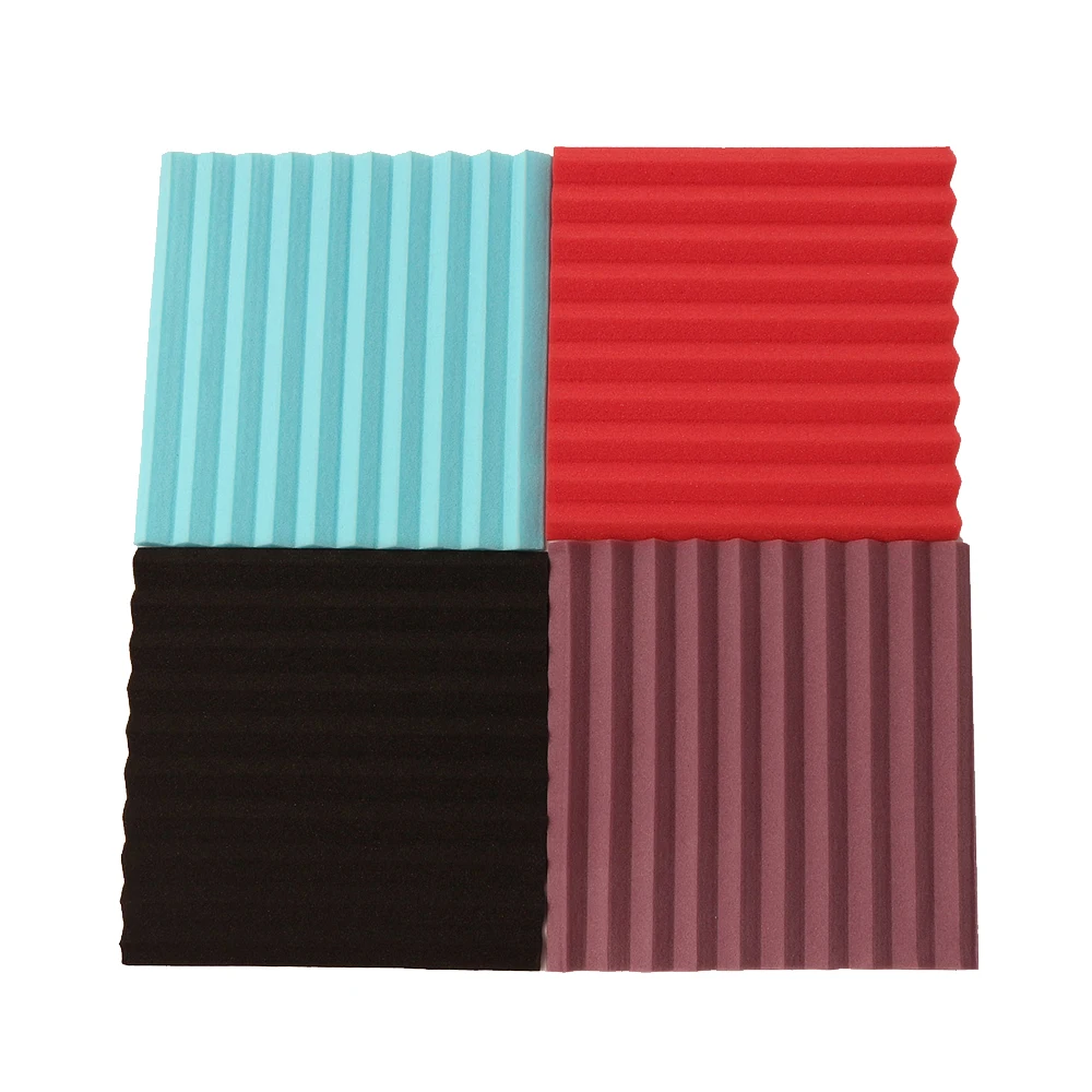 Promotional Cheap Acoustic Foam Wedge Polyurethane Sound Deadening Foam Acoustic Panels Studio Foam Sound Proof Panel