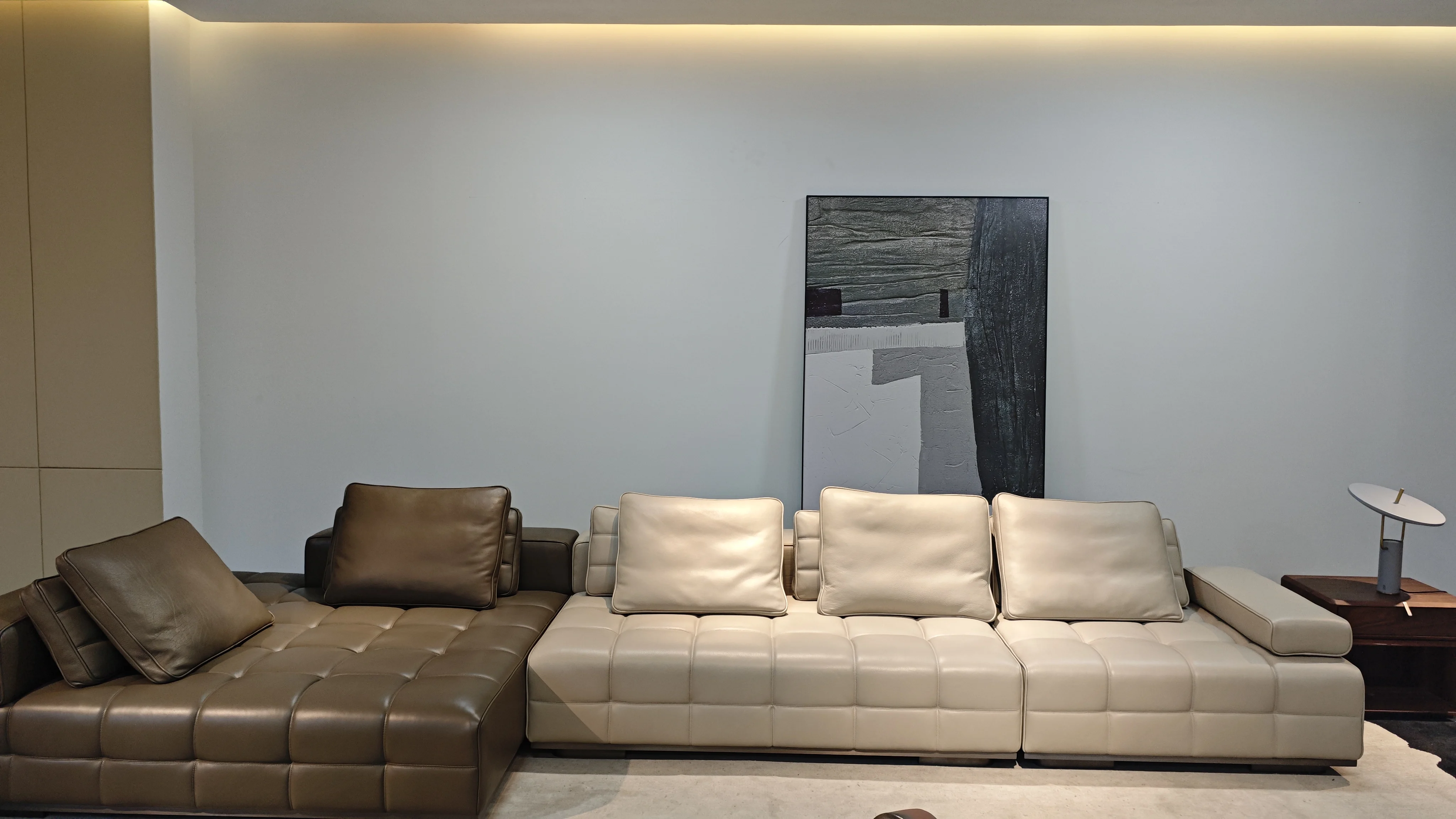 New Style Householod Sectional Modular Couch Living Room Soft Comfortable Leather Sofa Bed