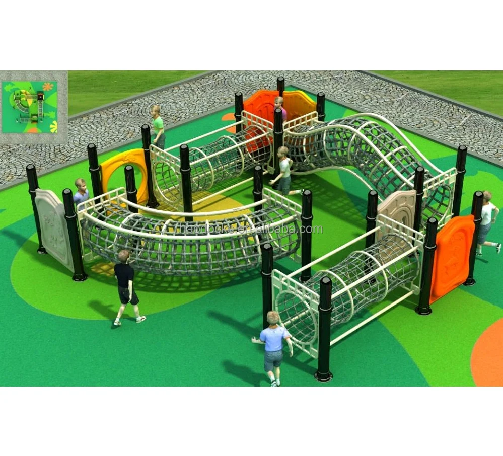 
Customized small size circle playground for kids play in park 