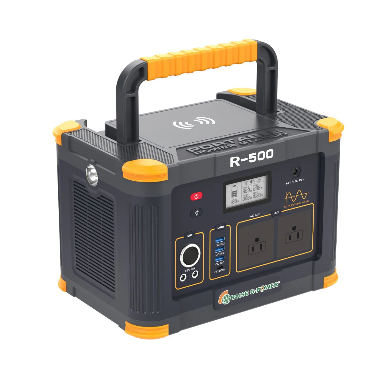 300W 500W 1000W портативная электростанция с