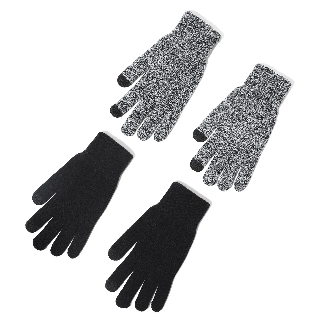 Оптовая продажа, женские зимние теплые перчатки для сенсорного экрана, уличные спортивные вязаные мотоциклетные перчатки для женщин (1600683706069)