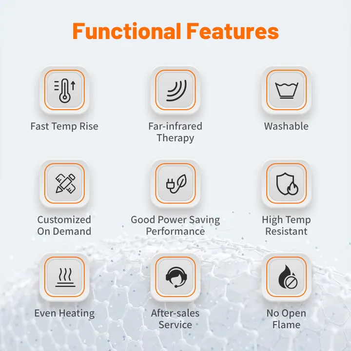 5v customized silicone rubber heater flexible heating mat with USB wire