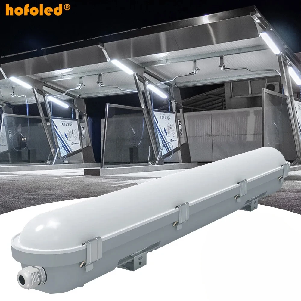 Commercial 110V 220V  Popular 1.2m LED Batten Light Fixture 4FT 40W IP65 LED Tri-proof Light