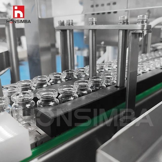 HONSIMBA Wholesale High Quality DHGX012 Efficient Convenient Automatic Penicillin Bottle Filling And Capping Machine