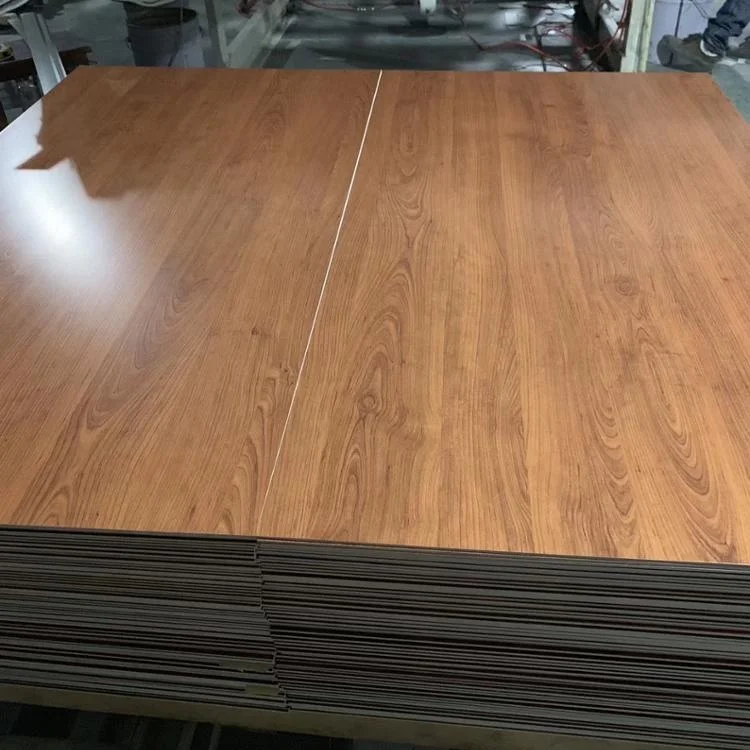Wooden pattern PVC wall panel with UV coating PVC sheet shaping easily