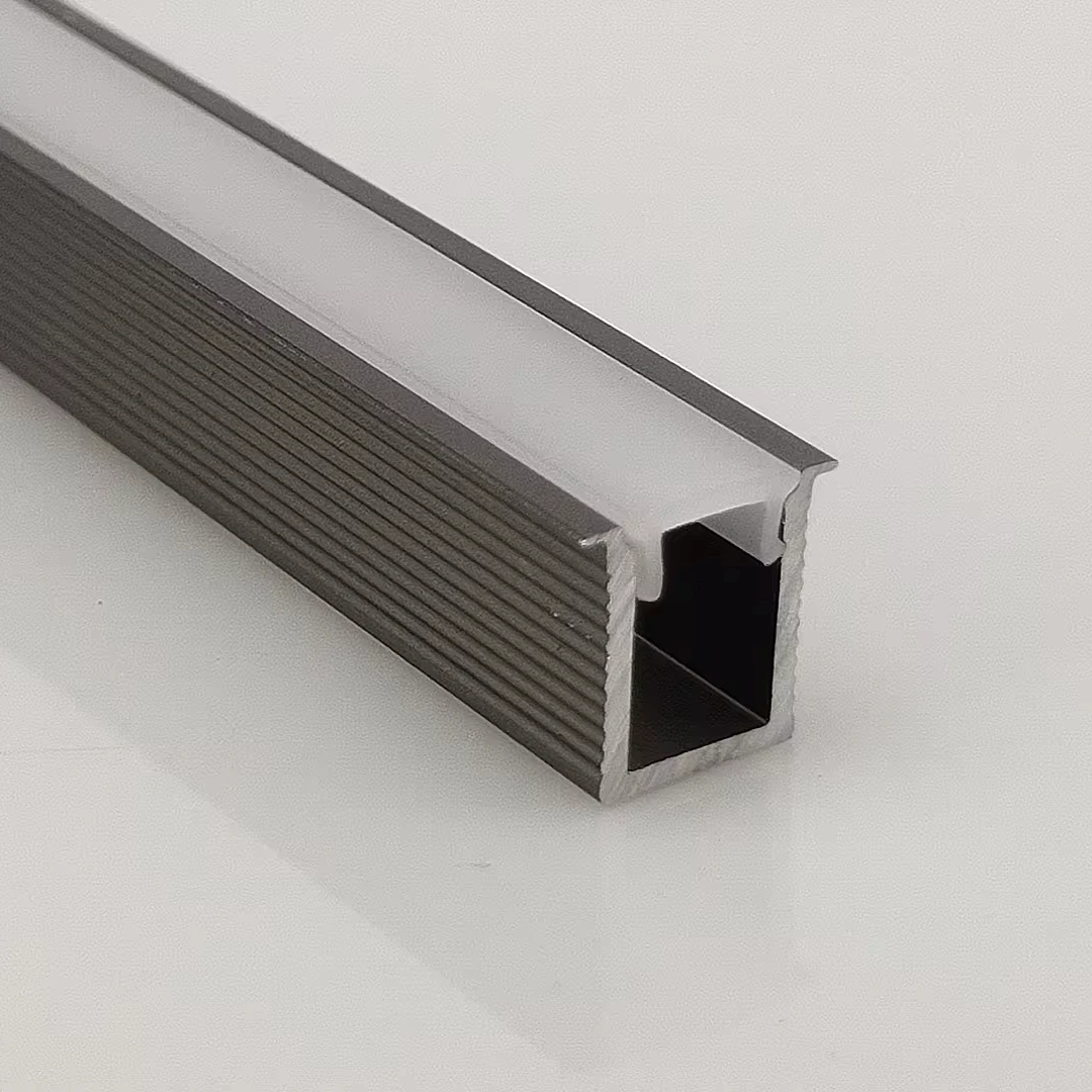 Cabinet lighting profiles glow 7.8*9.4 diode extruded channel aluminum profiles Embedded LED aluminum profiles