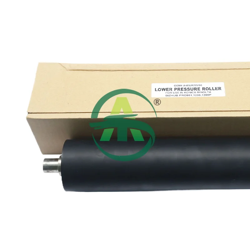 Wholesale Pro951 lower fuser roller for KONICA MINOLTA BIZHUB PRO 1200 1051 1200P compatible pressure roller copier parts