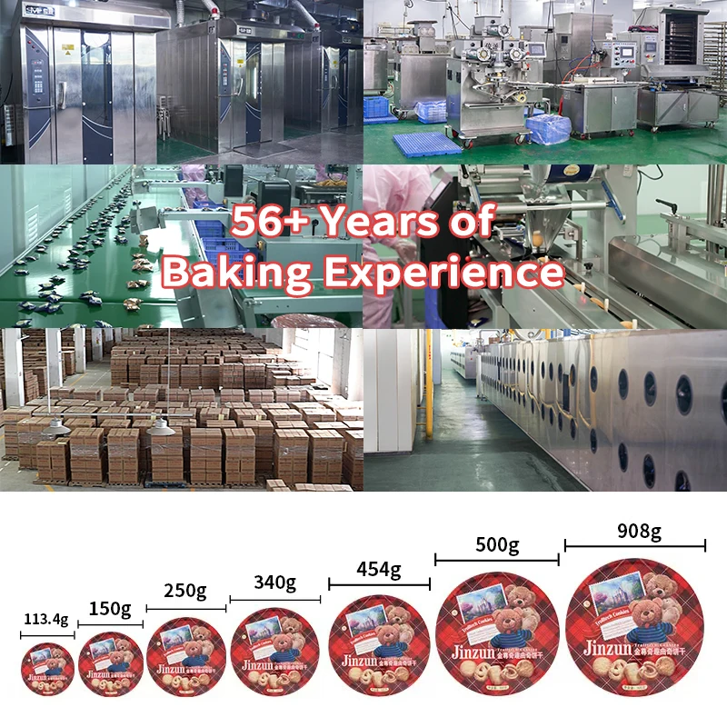 2025 Chinese Macau Snack Almond Cakes Gluten-Free Crispy Shortbread Original Almond Cookies for New Year