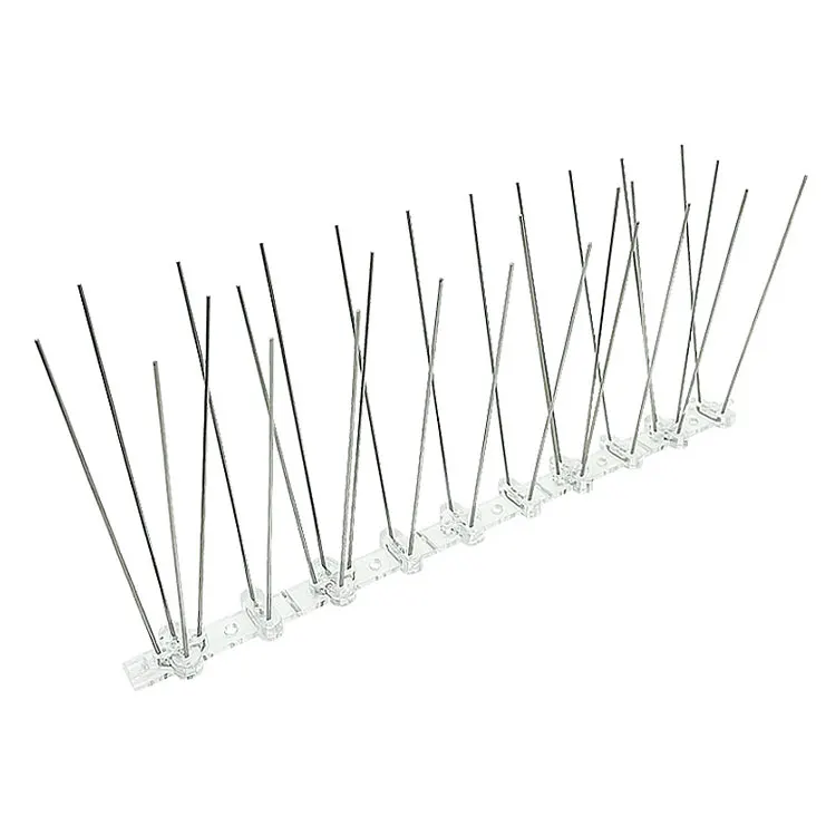 Индивидуальные пластиковые шипы из нержавеющей стали против птиц для отпугивания пуганов