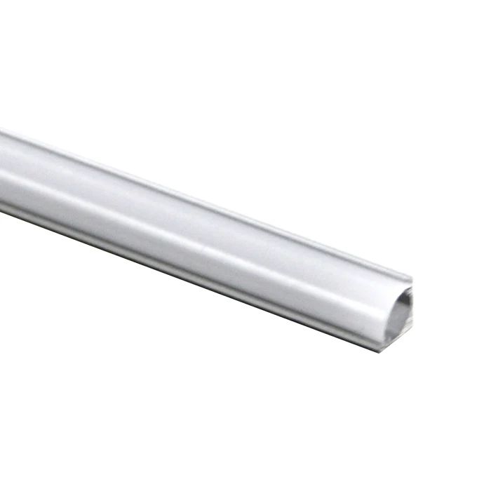 45 degree Angle mounted aluminum LED profile, suitable for 4mm light strip, color cabinet wardrobe light