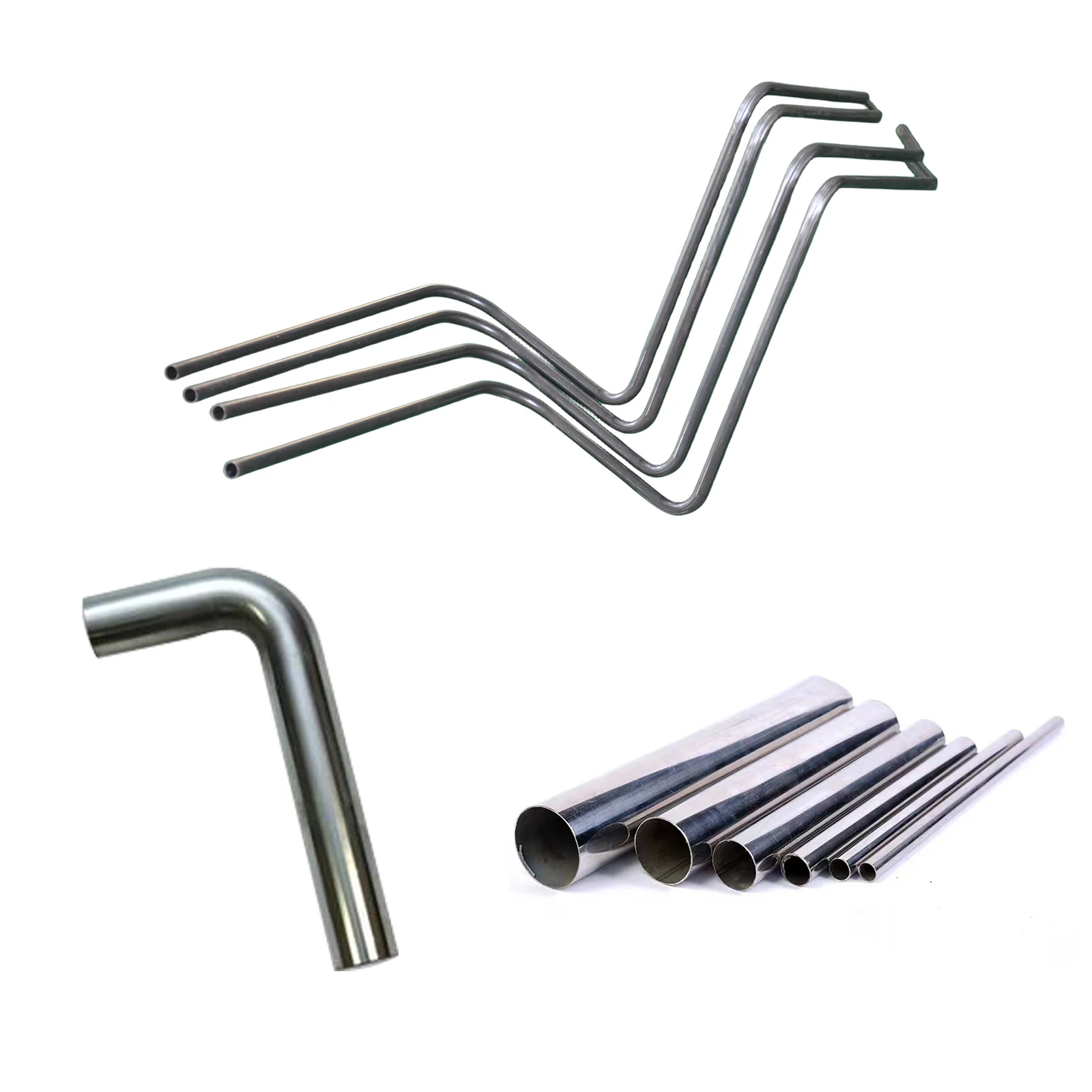 Aluminum Copper Stainless Steel Metal Round Square Pipe Tube Bending Processing