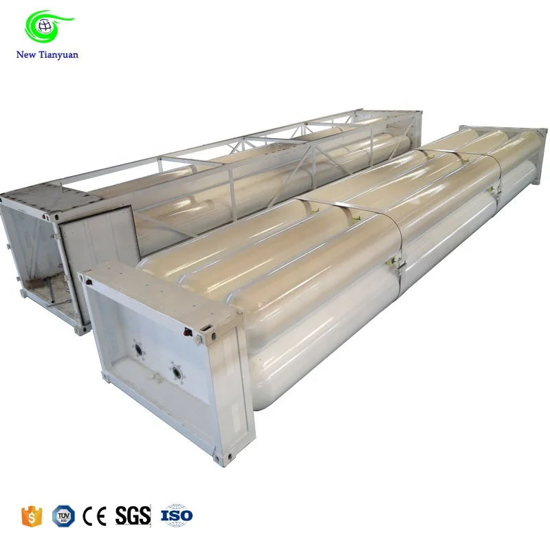 Good Technology High Quality Good Performance 6-tube Hydrogen H2 Gas Tube Skid Cylinder Metal Tube Container