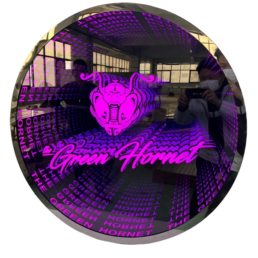 High Quality 3d Mirror Led 3D Infinity Mirror For Indoor Decoration