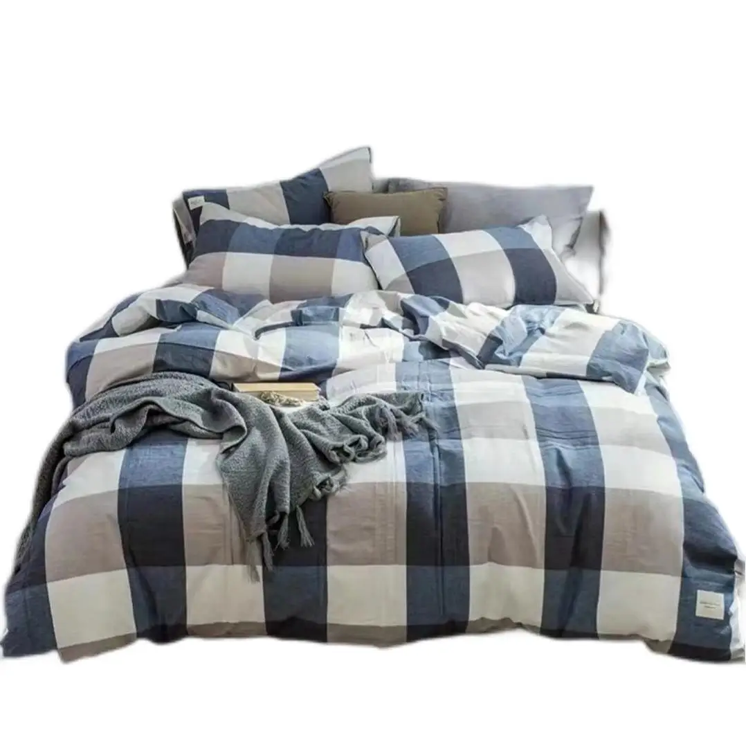 100% хлопок постельное белье с принтом оптовая продажа дешевое на заказ Комплект постельного белья одеяло комплект