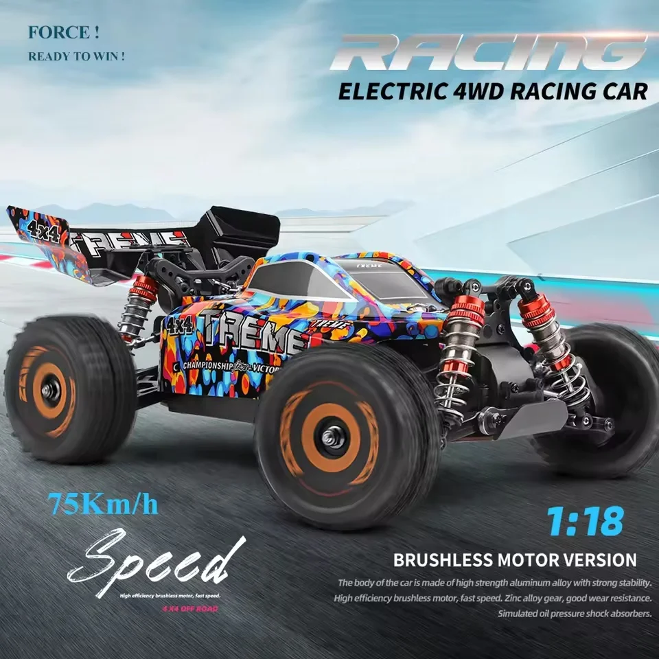 1/18 игрушечный автомобиль с дистанционным управлением 75 км/ч 2 4 г
