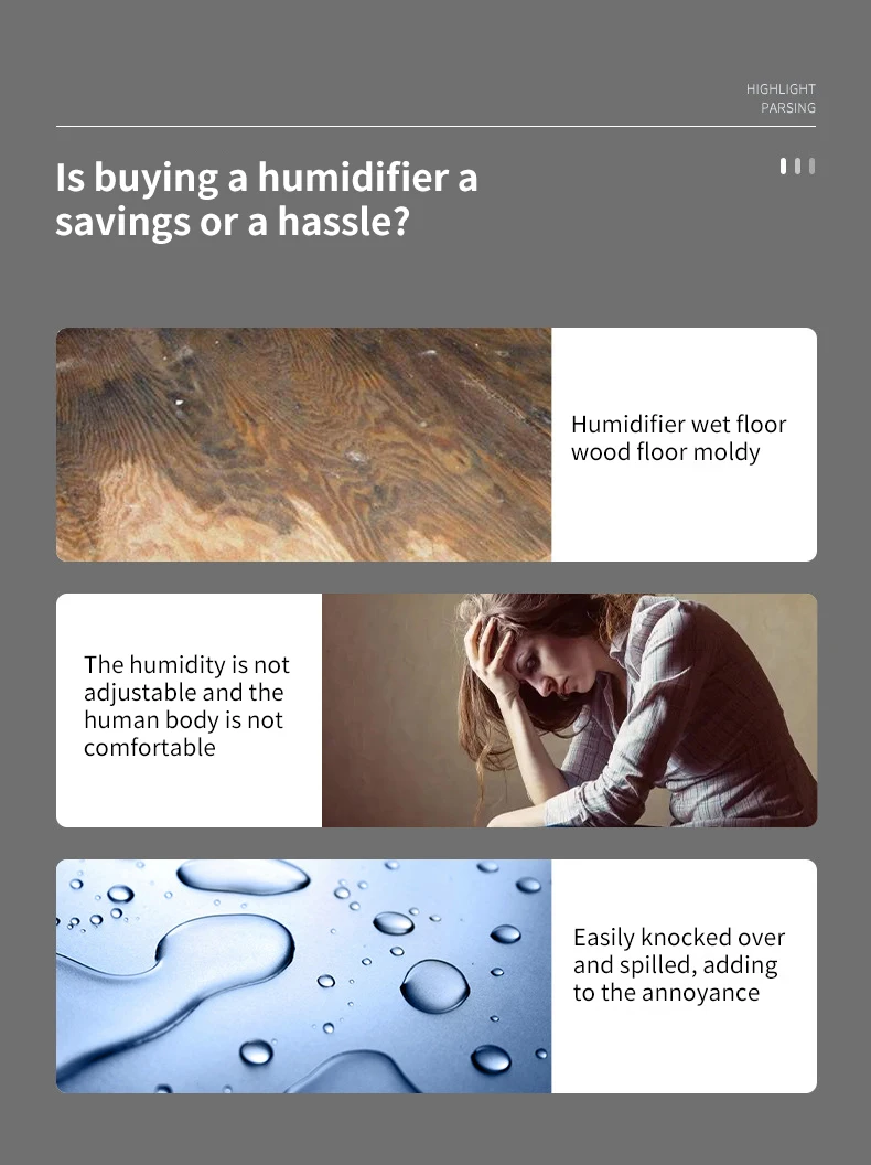 Factory-outlet OEM/ODM Hot Selling 3L Remote Control Super Quiet Ultrasonic Humidifier