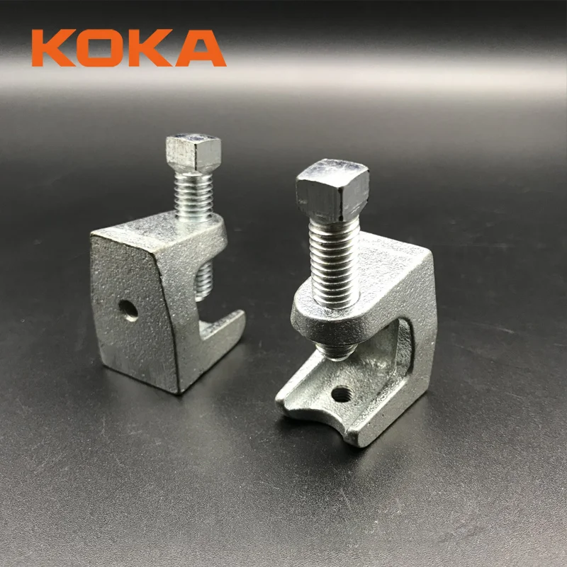 SS 304 SS316 Steel  Beam Clamp for Construction
