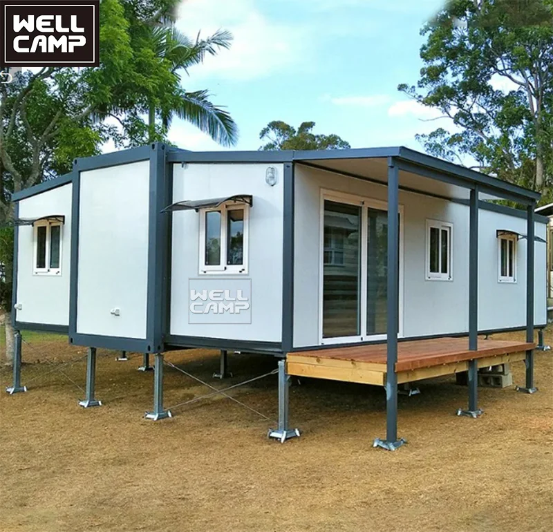 Продукция для расширения, сборные контейнерные дома по индивидуальному заказу, два или три комнаты, сборные роскошные контейнерные дома для гостиной