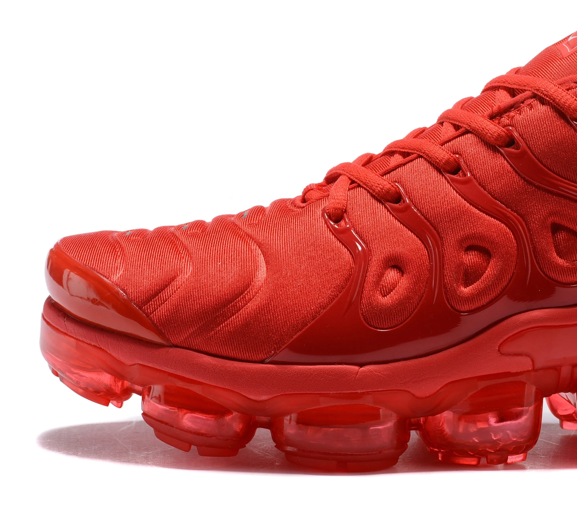  Оригинальные кроссовки Max Vapormax Plus TN красные мужские повседневные уличные