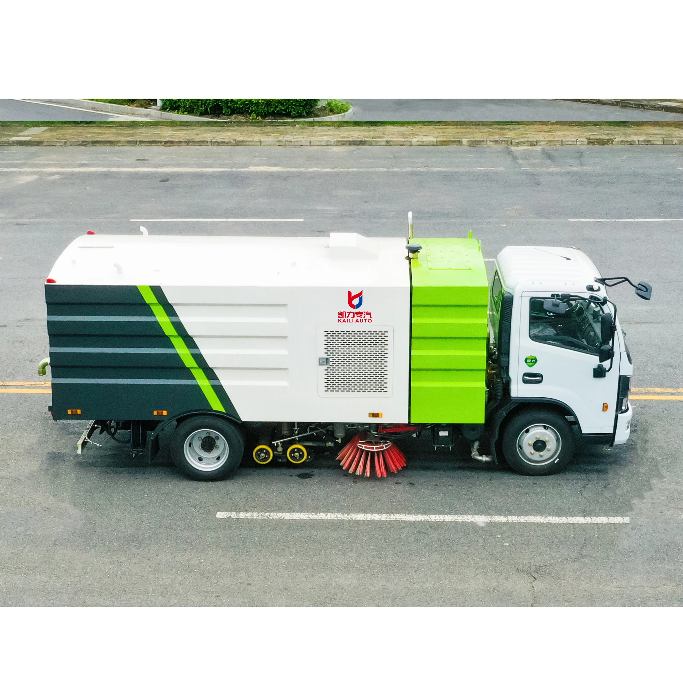 Dongfeng 4000 Liters Dustbin 1500L Water Tanker Street Sweeper Truck Road Cleaning Truck