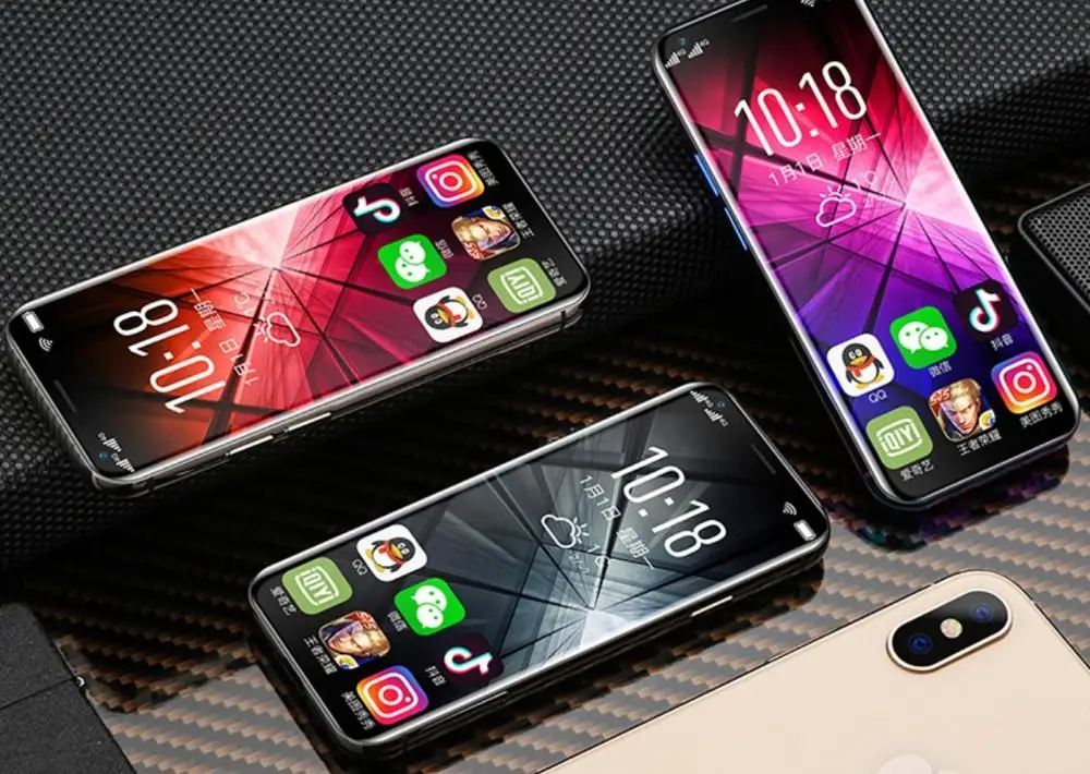 
3inch SOYES XS Mini colorful Smartphone 3GB+32GB Dual Sim Cards 4G Mobile Support Wifi 