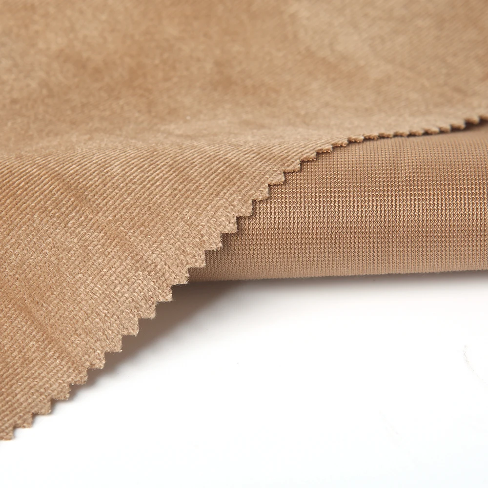 custom 170gsm super soft fabric velvet fabric for sofa georgette home textile fabric manufacturing