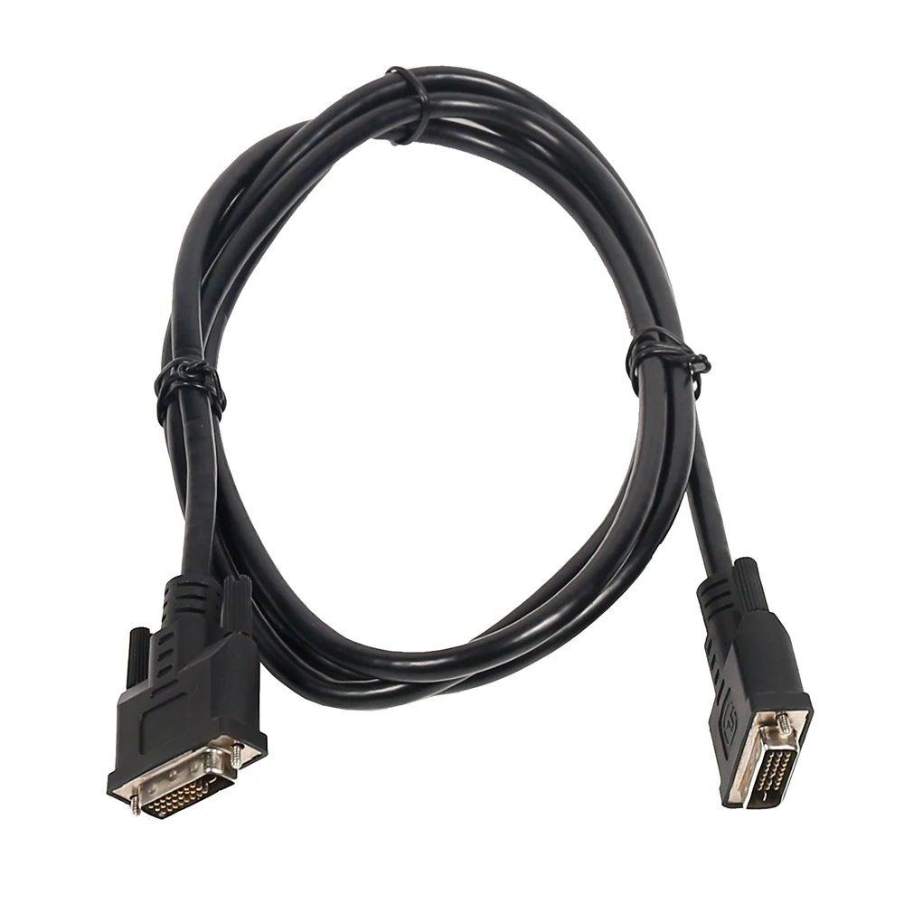 VGA Cable DVI 24+1pin Silver Plated Conduct Male to Male dvi to dvi 25pin Cable Dual Link Video Cable 2m 3m 5m for HDTV Computer