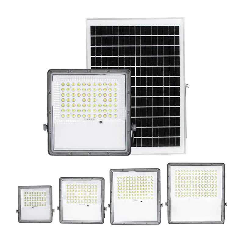 Ai Xuan 25w 40w 60w 120w 200w LED Solar Light Outdoor Projector Aluminum Solar Flood Garden Light IP65 Led Solar Street Light