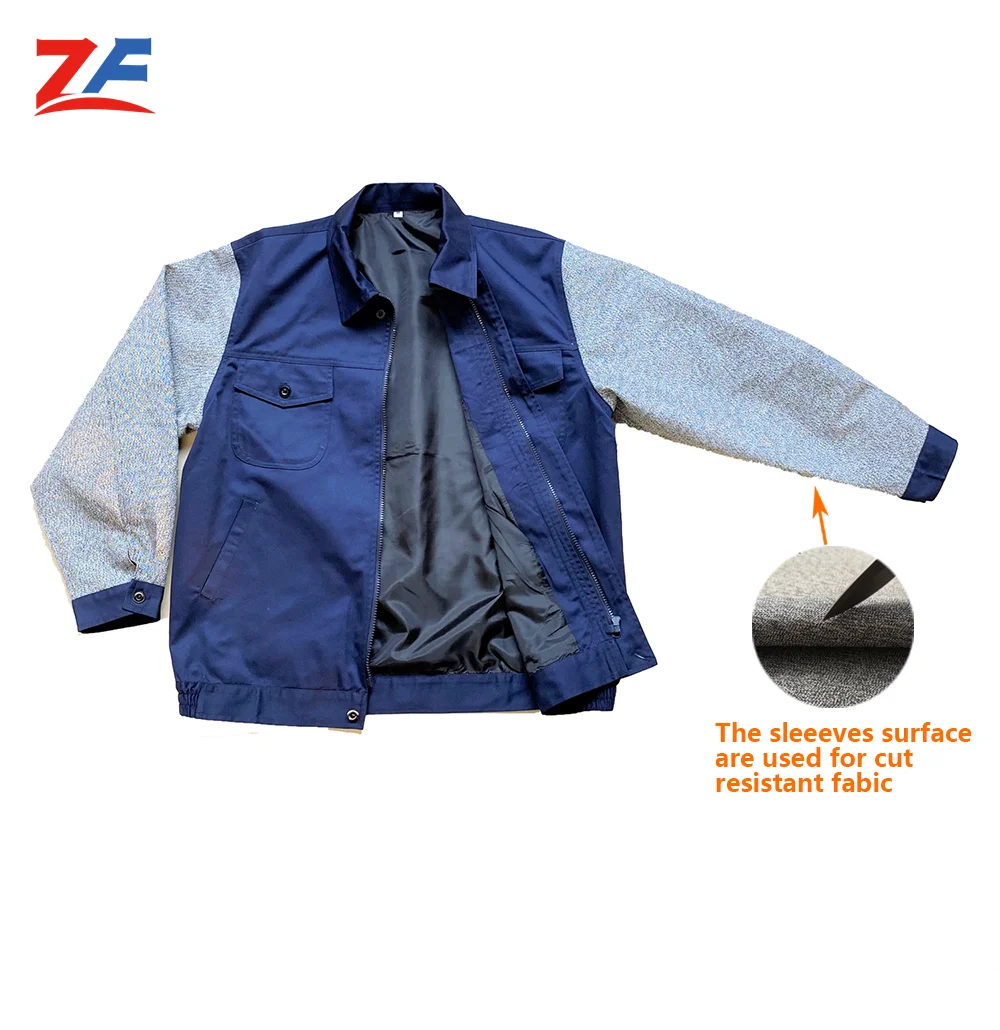 Workwear Uniforms Industrial Uniform overalls to prevent arm injuries high quality work clothes