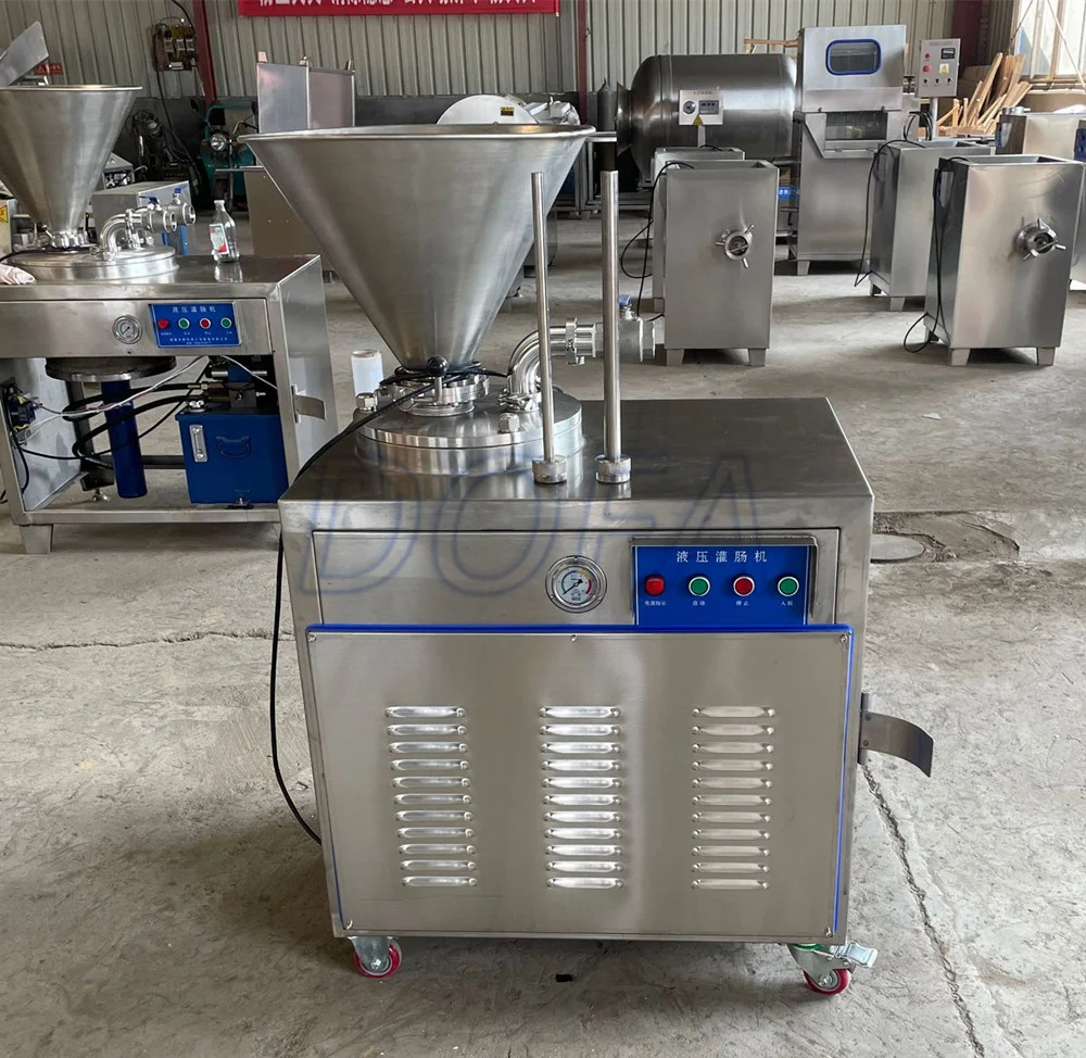 stainless steel Hydraulic Sausage Filling Machine Price China Sausage Stuffer Filler Machine