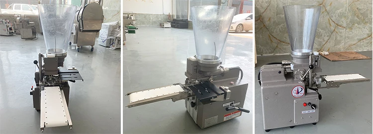 High Efficiency  Small Dumpling Making Machine Table Top Semi Automatic Chinese Dumpling Machine