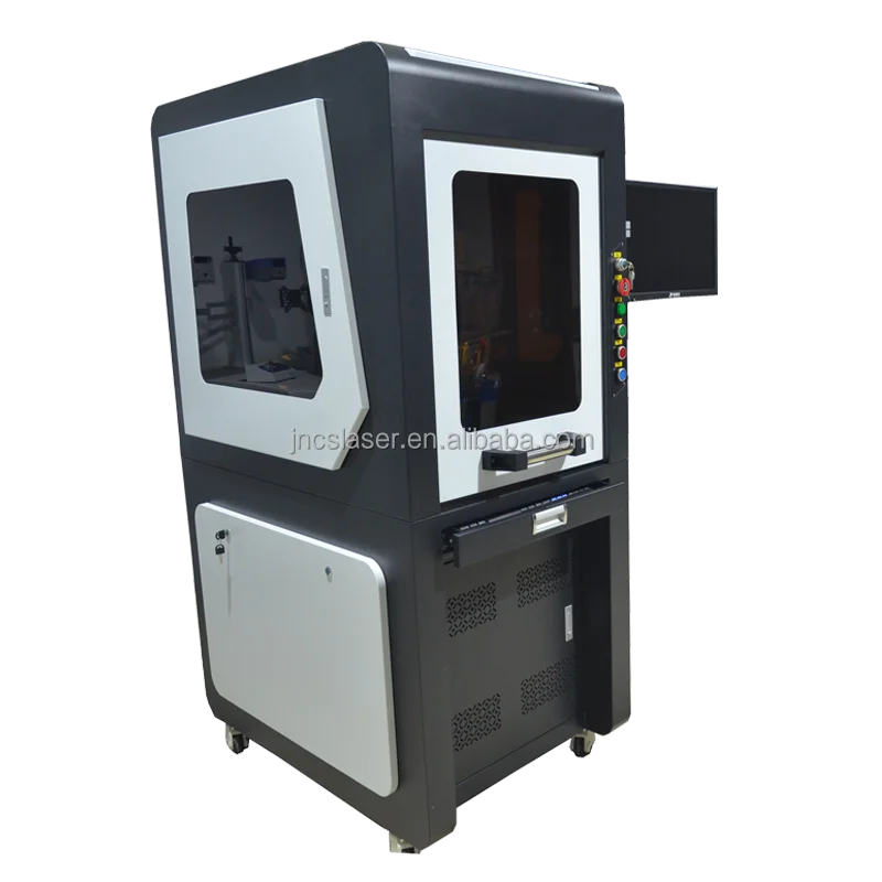 30W 50W 100W  Raycus JPT jewelry engraving cutting machine fiber laser rotary gold ring necklace marking machine