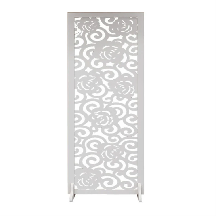 
2021 Latest Custom Modern Style Acrylic Clear Desk Carved Screen Wall 