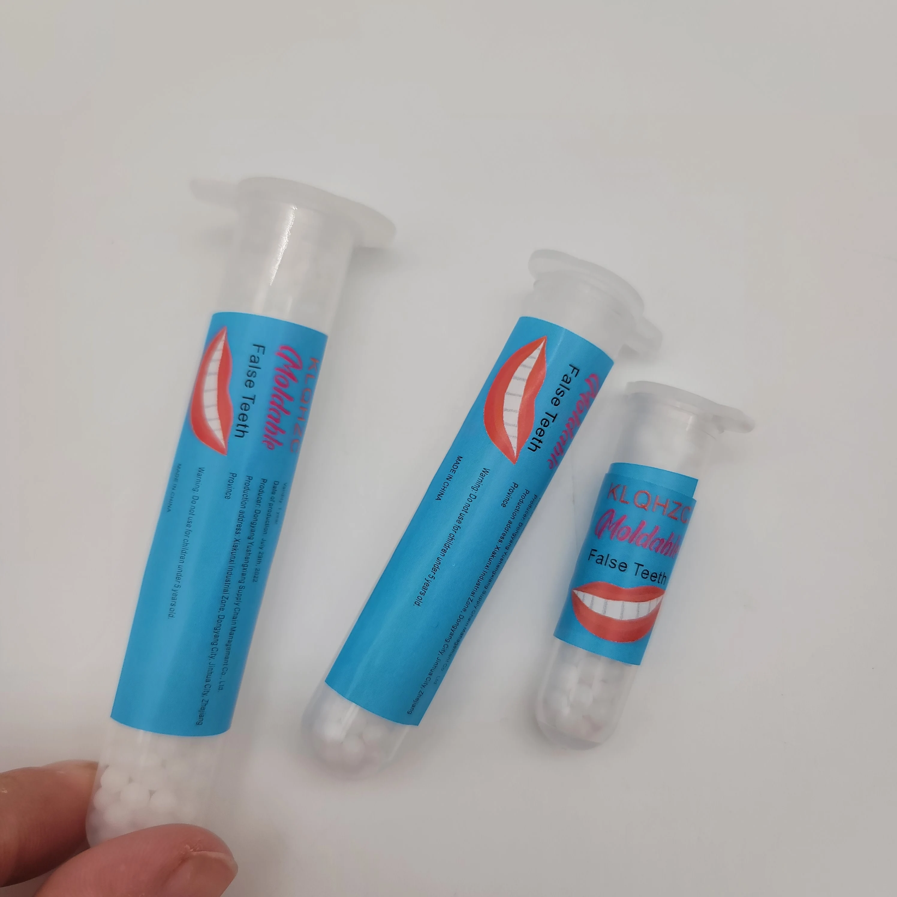 Centrifugal tube tool TELEVISION makeup denture modification filling glue filling the between teeth hot melt glue dental gum